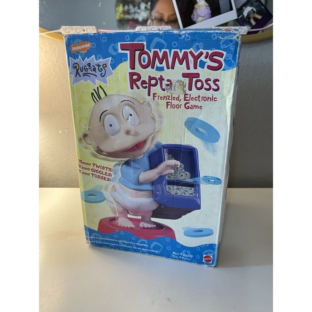 Nickelodeon‎ Rugrats Tommy's Reptar Toss Frenzied Electronic Floor Game New READ
